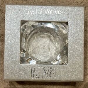 Oleg Cassini Crystal Votive